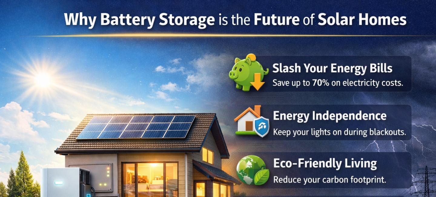 Why Battery Storage is the Future of Solar Homes
