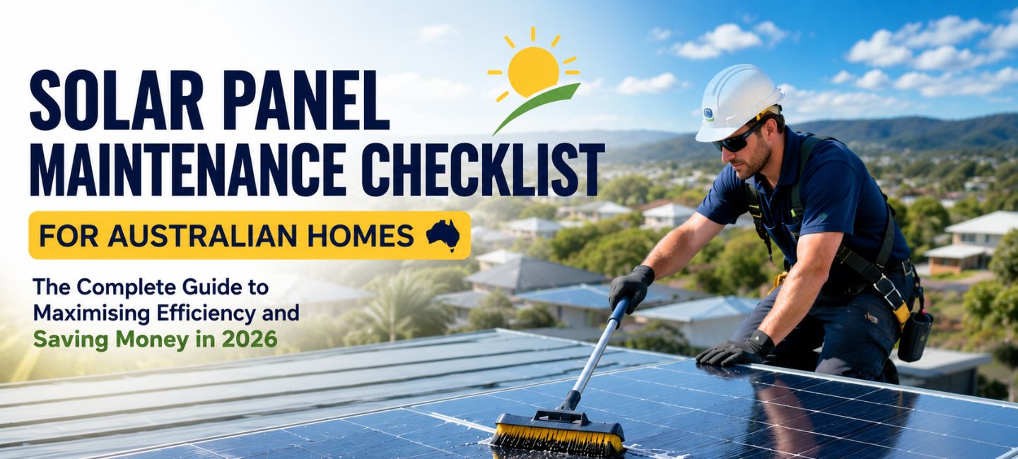 Solar Panel Maintenance Checklist for Australian Homes: The Complete Guide to Maximising Efficiency and Saving Money in 2026