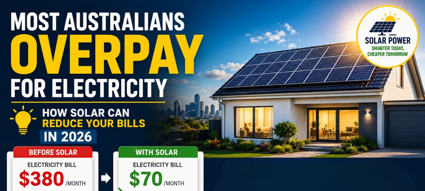 Most Australians Overpay for Electricity – Solar Can Fix That (2026 Complete Guide)