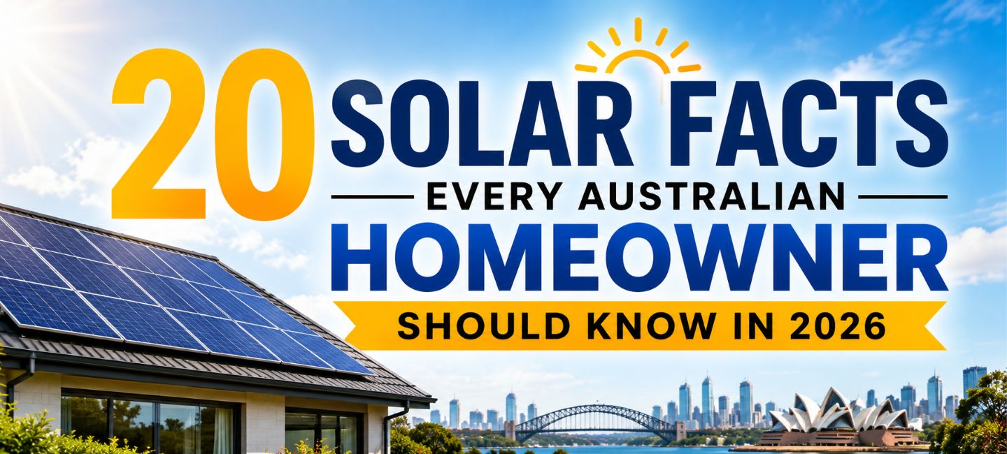 20 Solar Facts Every Australian Homeowner Should Know in 2026