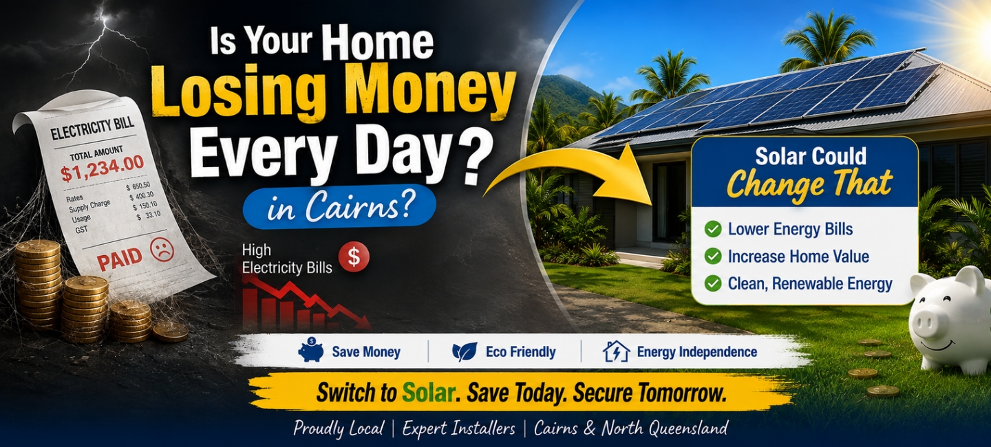 Is Your Cairns Home Losing Money? How Solar Could Save You